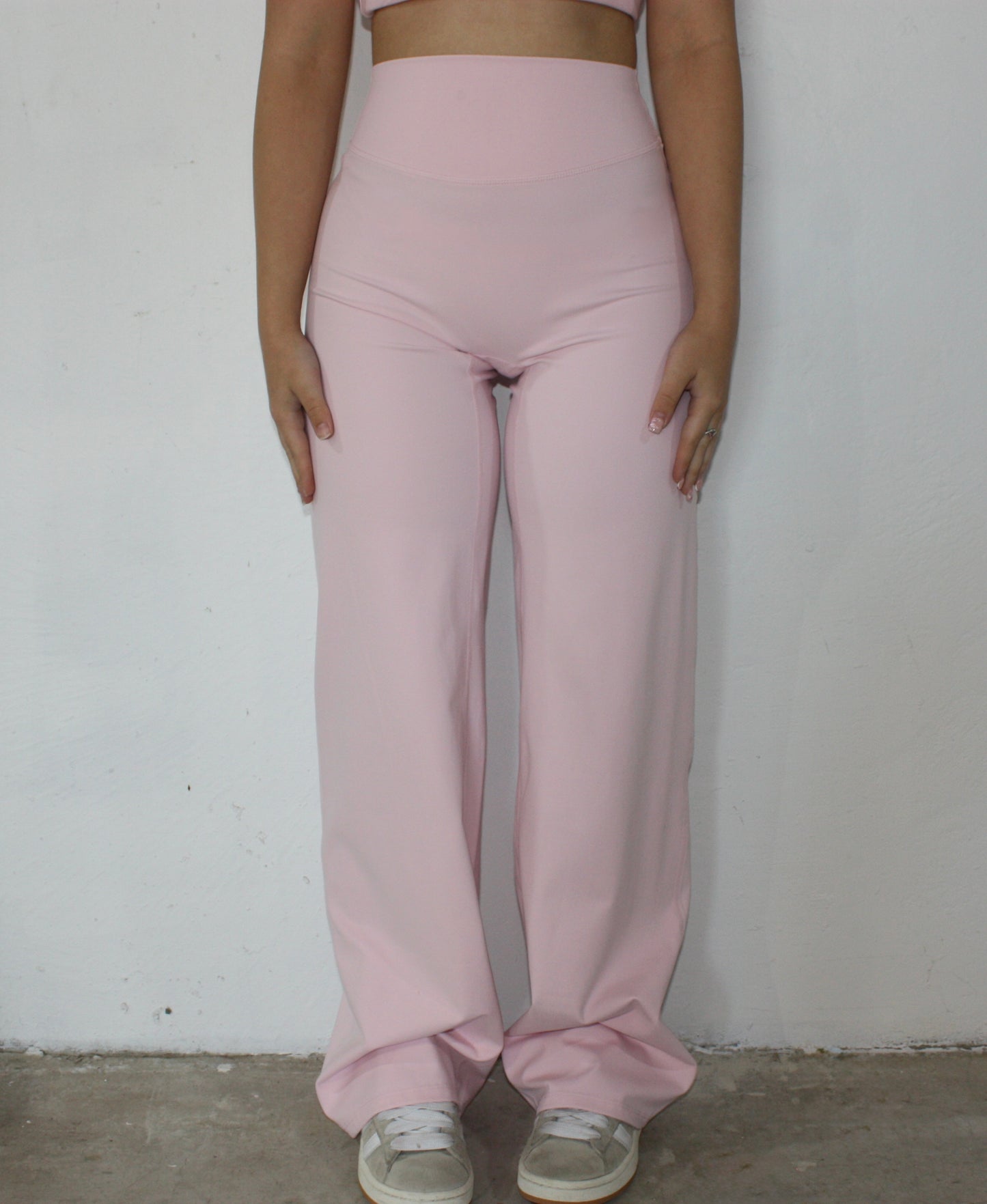 Luxe Wide Leg Flares - Cotton Candy
