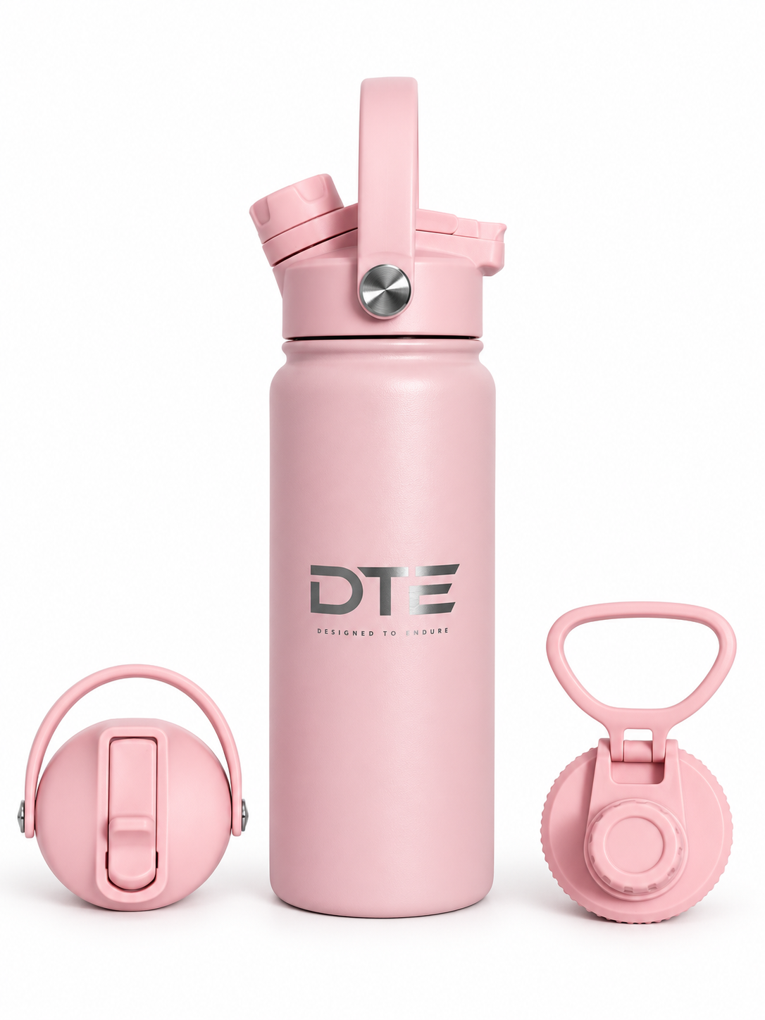 DTE Water Bottle - Light Pink 32oz