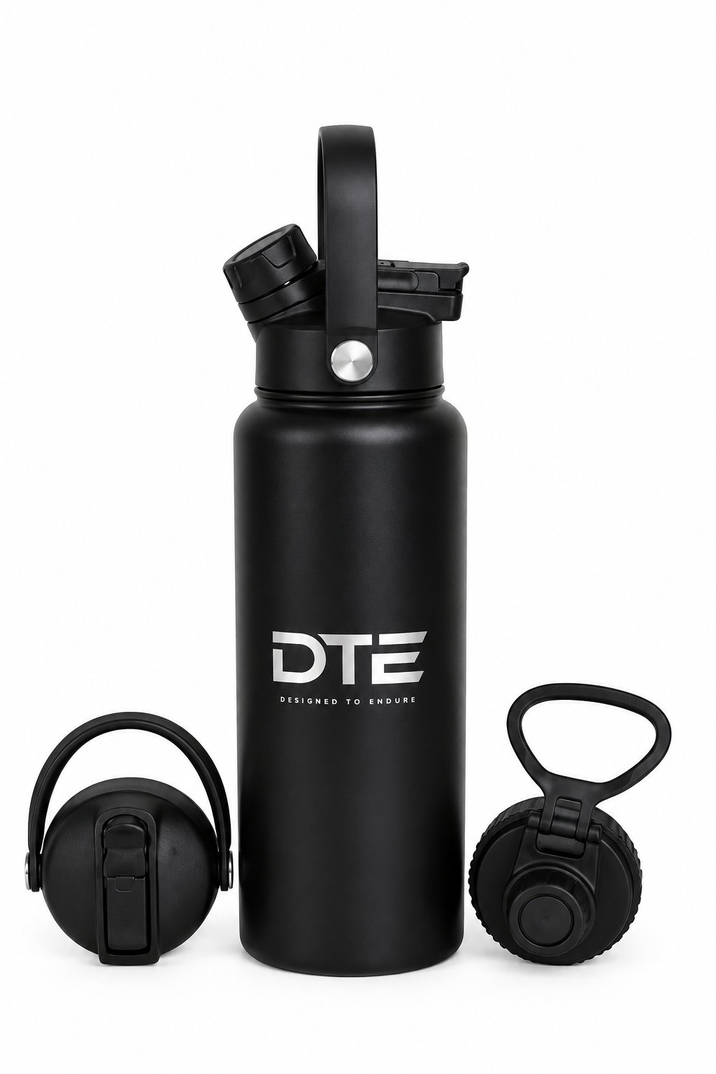 DTE Water Bottle - Black 32oz