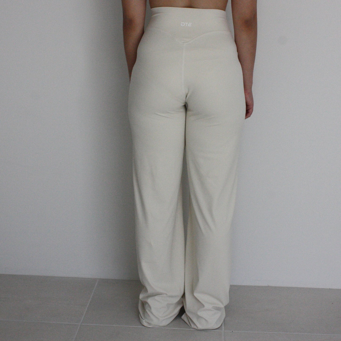 Essential Wide Leg Flares - Cream