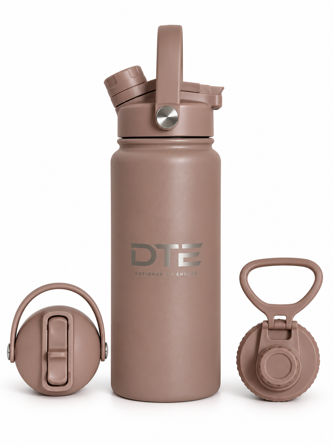 DTE Water Bottle - Brown 32oz