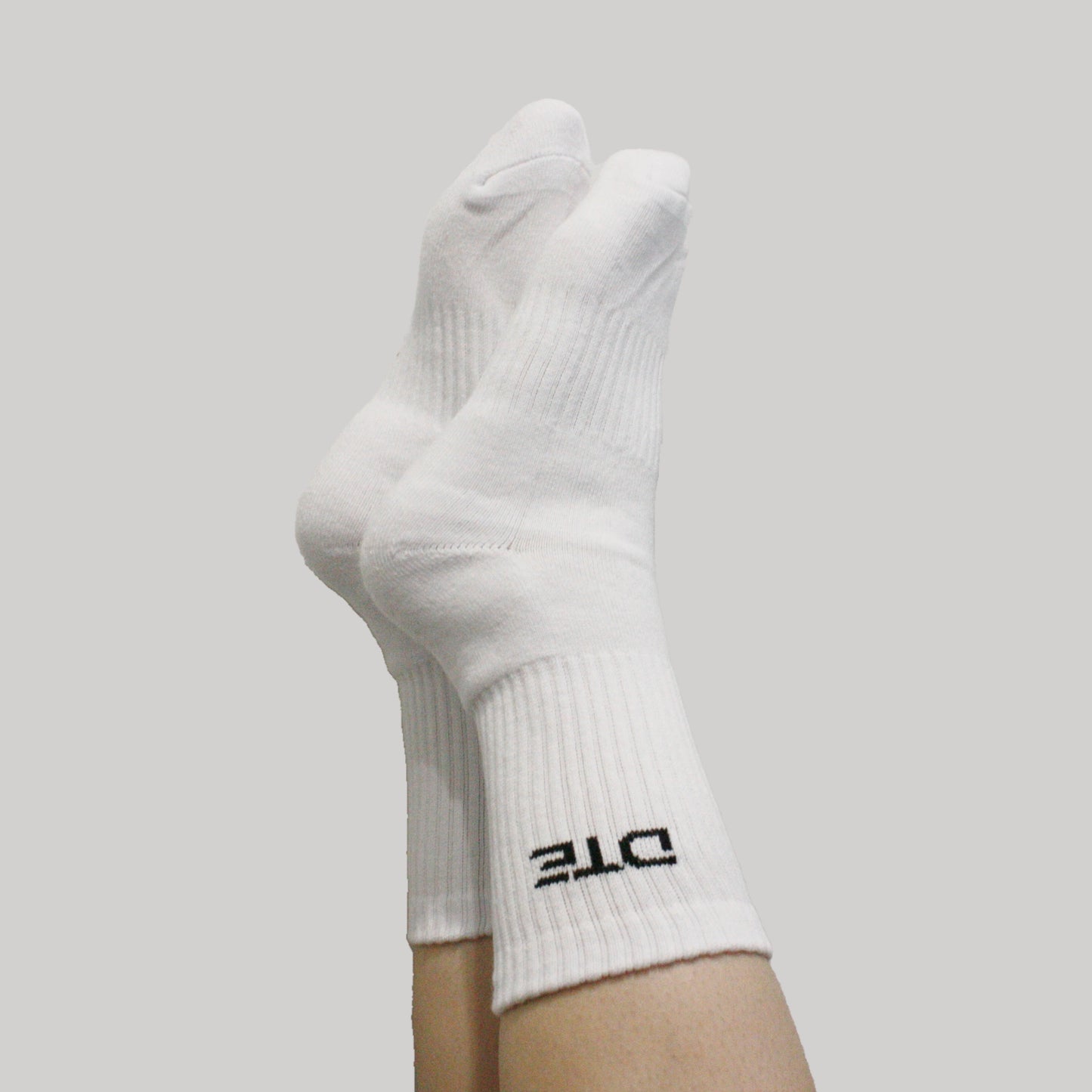 DTE Crew Socks - White