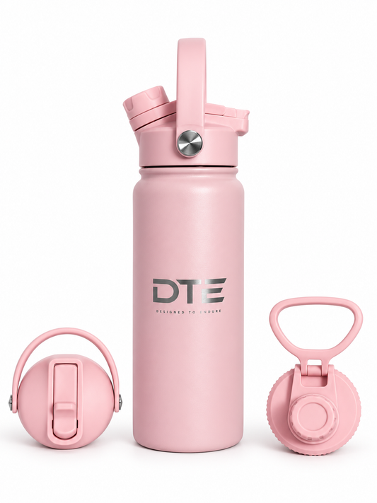 DTE Water Bottle - Light Pink 32oz
