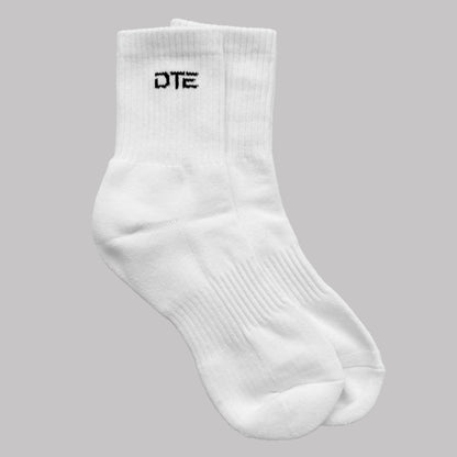 DTE Crew Socks - White