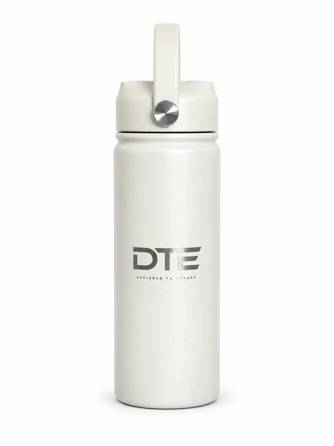 DTE Water Bottle - White 18oz