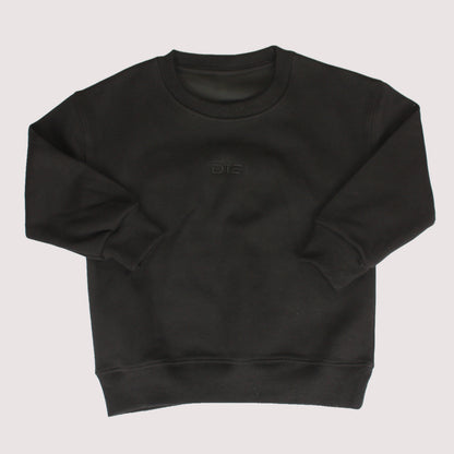 Everyday Kids Crewneck Jumper - Black