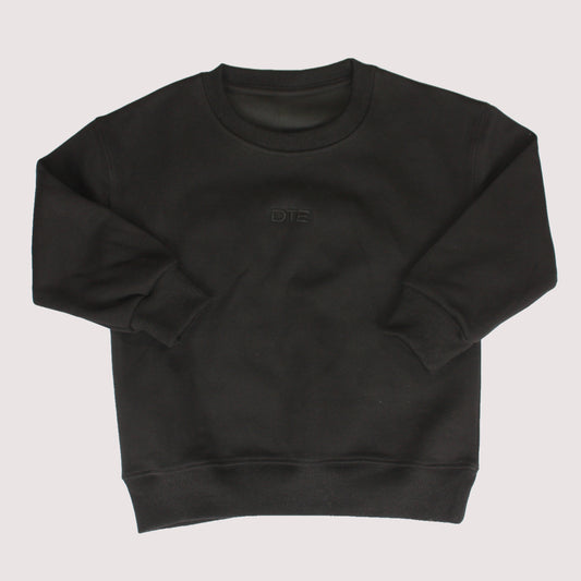 Everyday Kids Crewneck Jumper - Black