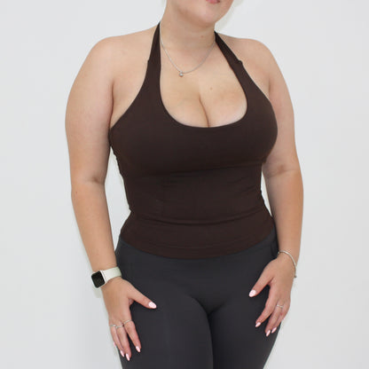 Impact Contour Singlet - Deep Chocolate (Pre-Order)