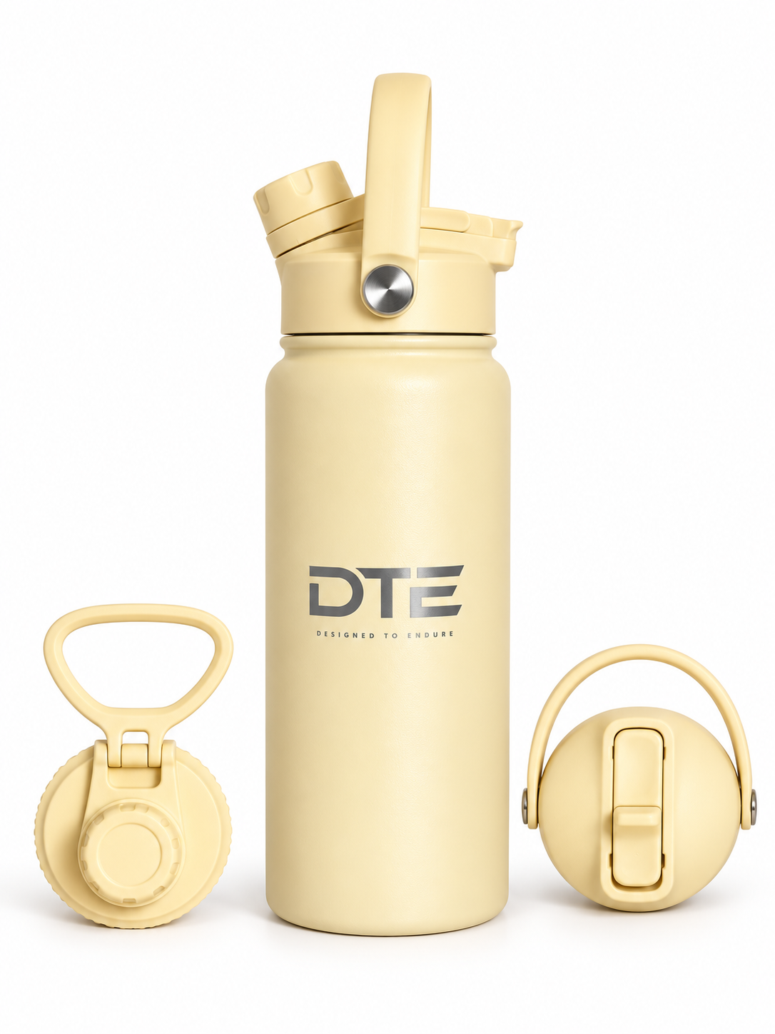 DTE Water Bottle - Baby Yellow 32oz