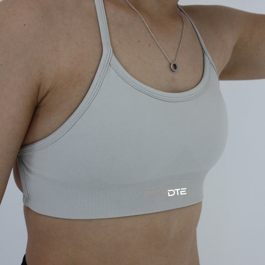 Impact Cross Back Crop - Lychee (Pre-Order)