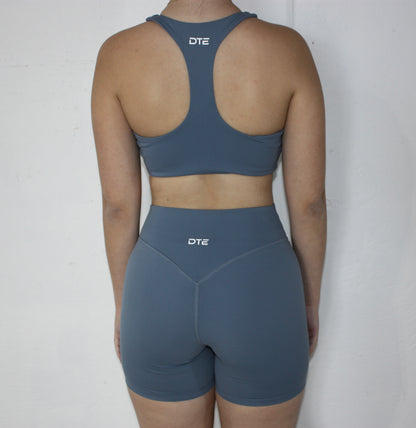 Luxe Shorts 5” - Gray blue
