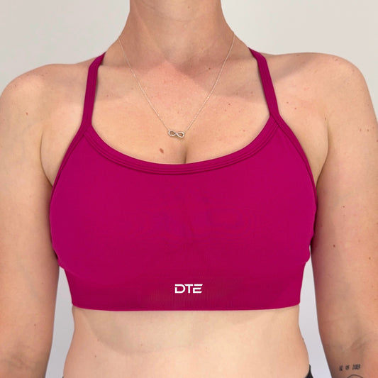 Impact Cross Back Crop - Berry Bliss (Pre-Order)