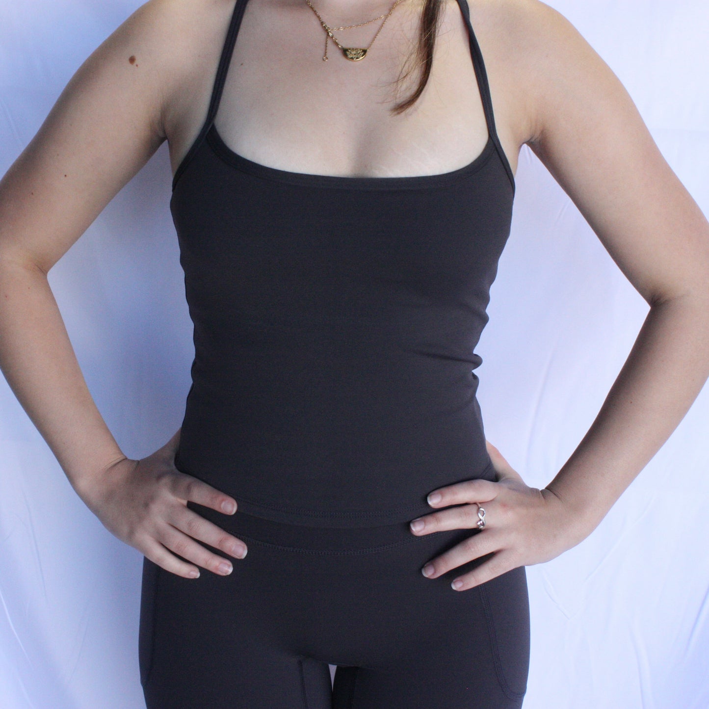 Essential Signature Singlet - Grey