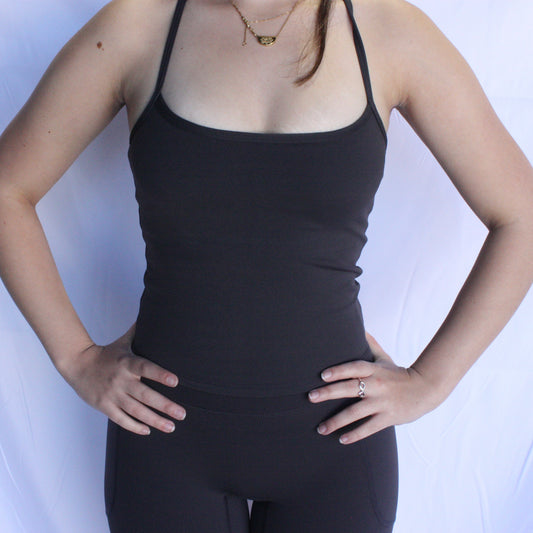 Essential Signature Singlet - Grey