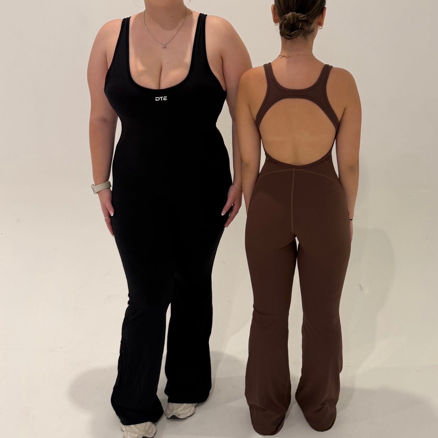 Essential Flared Jumpsuit - Black