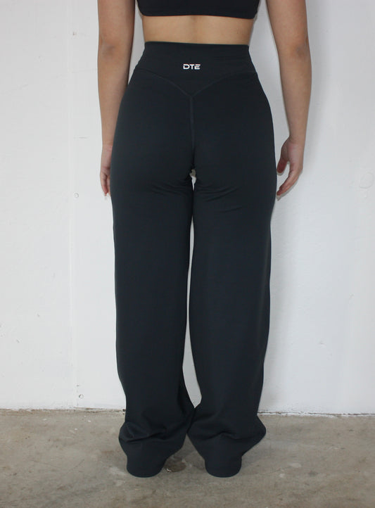 Luxe Wide Leg Flares - Navy