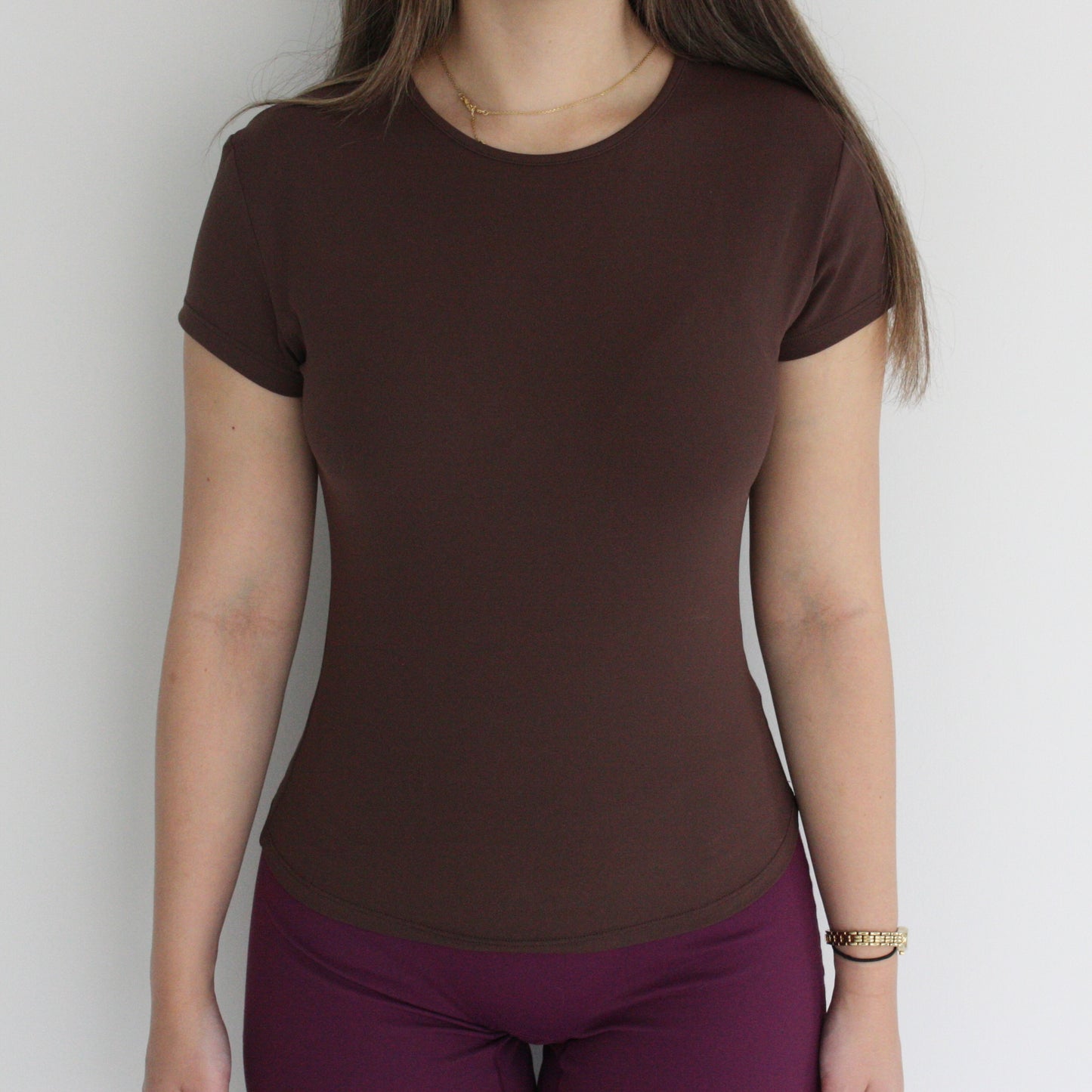 Essential Lite Tee - Brown